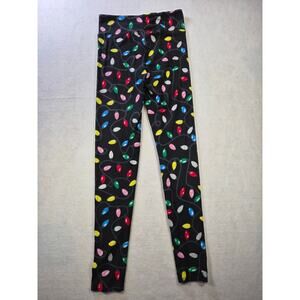 Christmas Leggings Ugly Festive sz M #2186